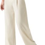 Women's Work Pants Wide Leg Dress Pants High Waisted Casual Business Office Pants Slacks 29"/31"