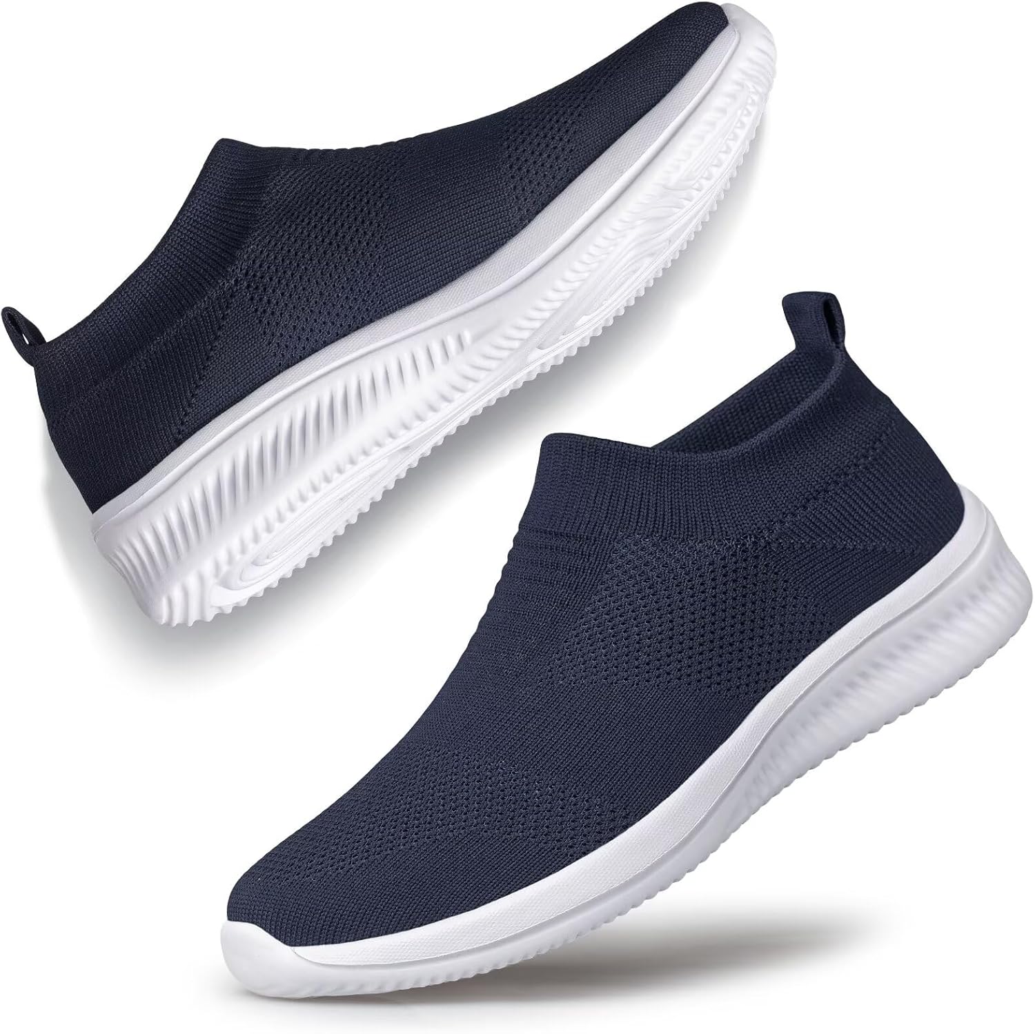 716hR05-k4L._AC_SL1500_.jpg Walking Shoes Women Casual Sock Sneakers Lightweight Comfy Breathable Pull-on Zapatillas de Mujer - Image 1