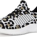 Women Walking Shoes - Slip On Tennis Running Shoes Memory Foam Lightweight Work Sneakers for Indoor Outdoor Gym