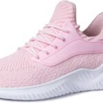 Women Walking Shoes - Slip On Tennis Running Shoes Memory Foam Lightweight Work Sneakers for Indoor Outdoor Gym